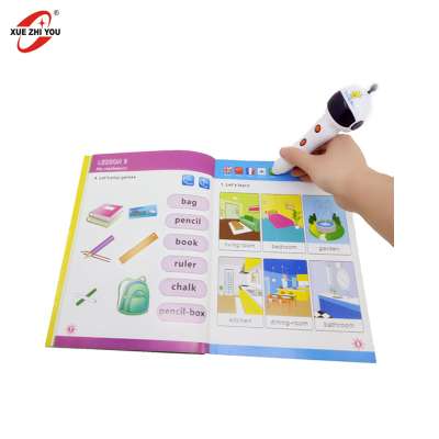 Smart Interactive Toys for Kids English and Chinese Talking Pen Book Arabic Digital Reading Pen